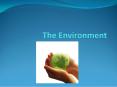 The Environment PowerPoint PPT Presentation