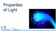 Properties of Light PowerPoint PPT Presentation