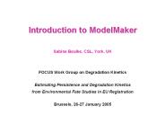 Introduction to ModelMaker