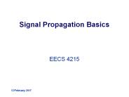 Signal Propagation Basics