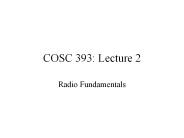 COSC 393: Lecture 2
