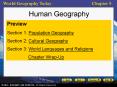 Human Geography PowerPoint PPT Presentation
