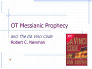 OT Messianic Prophecy