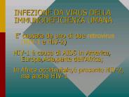 INFEZIONE DA VIRUS DELLA IMMUNODEFICIENZA UMANA