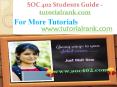 SOC 402 Students Guide -tutorialrank.com PowerPoint PPT Presentation