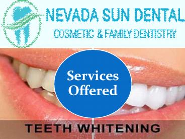 Dentist In Henderson Nevada