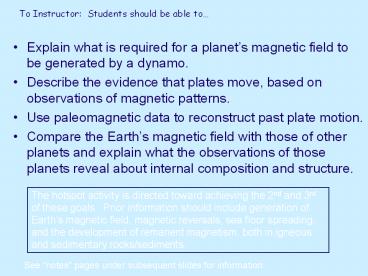 Explain what is required for a planet