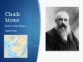 Claude Monet PowerPoint PPT Presentation