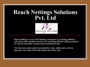 Reach Nettings Solutions Pvt. Ltd (1)