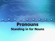Pronouns