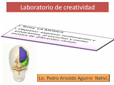 Laboratorio de creatividad