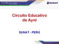 Circuito Educativo de Ayni  SUNAT - PER PowerPoint PPT Presentation