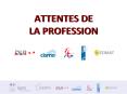 ATTENTES DE LA PROFESSION PowerPoint PPT Presentation