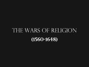 The Wars of religion
