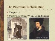 The Protestant Reformation