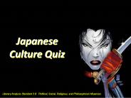 Japanese Culture Quiz