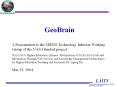 GeoBrain PowerPoint PPT Presentation