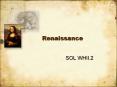 Renaissance PowerPoint PPT Presentation