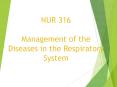 NUR%20316%20Management%20of%20the%20Diseases%20in%20the%20Respiratory%20System PowerPoint PPT Presentation