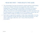 READ ME FIRST - THEN DELETE THIS SLIDE
