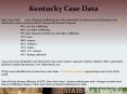 Kentucky Case Data PowerPoint PPT Presentation