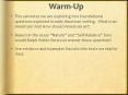 Warm-Up PowerPoint PPT Presentation
