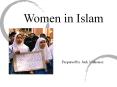 Women in Islam PowerPoint PPT Presentation