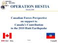 OPERATION HESTIA March 2010 PowerPoint PPT Presentation