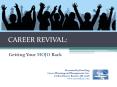 CAREER REVIVAL: PowerPoint PPT Presentation