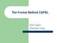 The%20Formal%20Method%20CAPSL