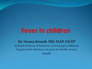 Fever in children