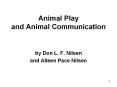 Animal%20Play%20and%20Animal%20Communication PowerPoint PPT Presentation