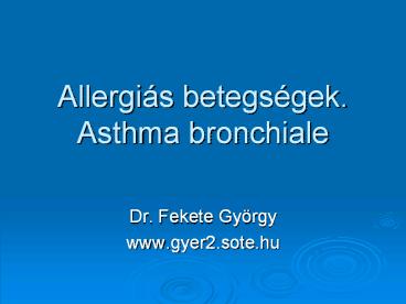 Allergi