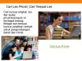 Cari Les Privat| Cari Tempat Les PowerPoint PPT Presentation