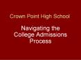 Crown Point High School PowerPoint PPT Presentation