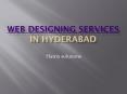web designing services in hyderabad PowerPoint PPT Presentation