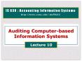 IS 630 : Accounting Information Systems PowerPoint PPT Presentation