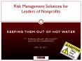 Keeping Them Out Of Hot water PowerPoint PPT Presentation