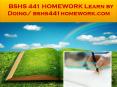 BSHS 441 HOMEWORK Learn by Doing/ bshs441homework.com PowerPoint PPT Presentation