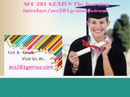 ACC 281 GENIUS The learning interface/acc281geniusdotcom