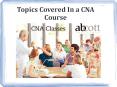 Topics covered in a CNA Course PowerPoint PPT Presentation
