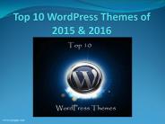 Find Out the Awesome Top 10 WordPress Themes