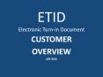 ETID Electronic Turn-in Document PowerPoint PPT Presentation