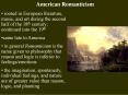 American Romanticism PowerPoint PPT Presentation