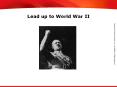 Lead up to World War II PowerPoint PPT Presentation