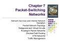 Chapter 7 Packet-Switching Networks PowerPoint PPT Presentation