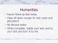 Humanities PowerPoint PPT Presentation