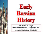 Early Russian History