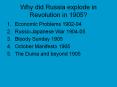 Why did Russia explode in Revolution in 1905? PowerPoint PPT Presentation