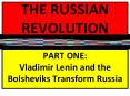 THE RUSSIAN REVOLUTION PowerPoint PPT Presentation